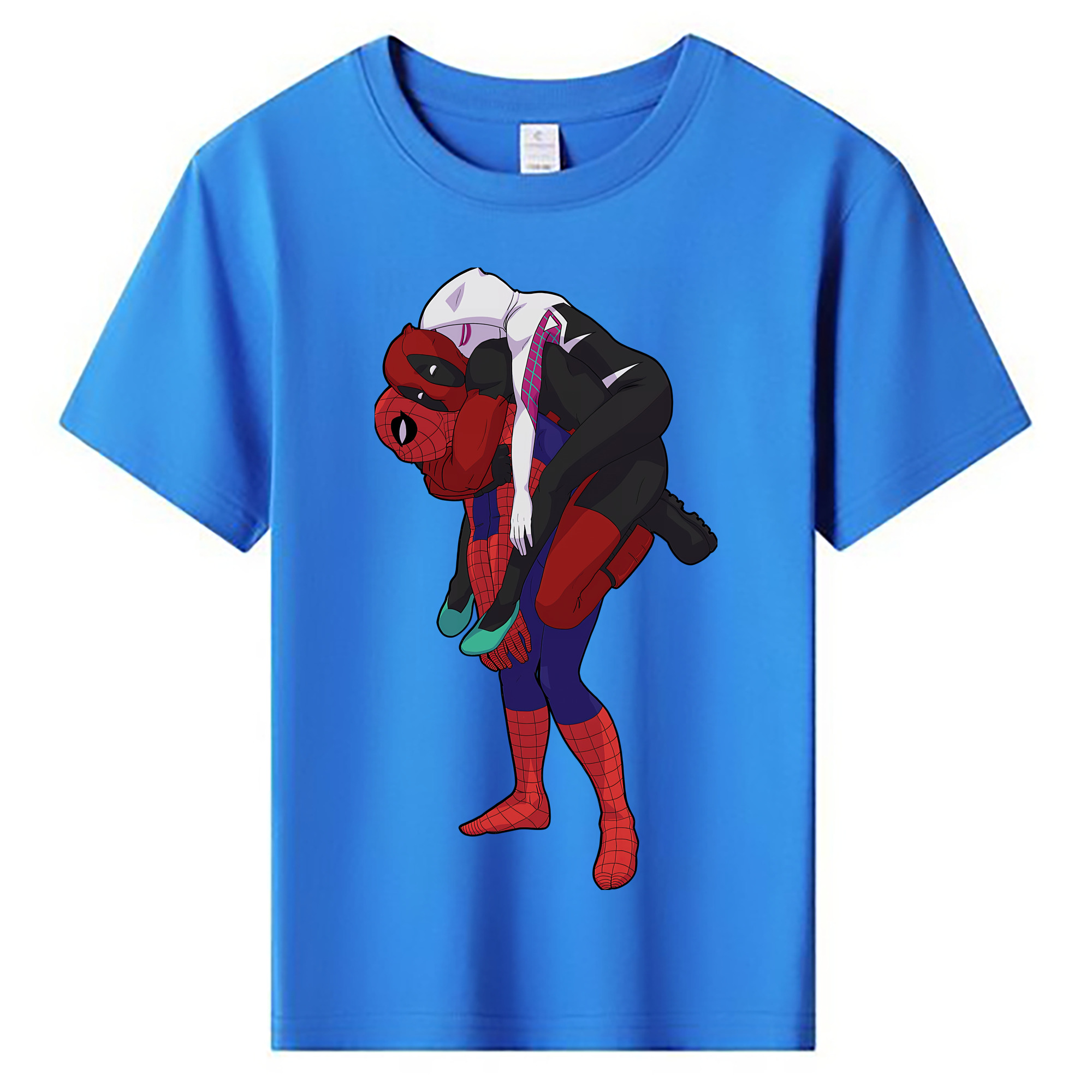 （画像用） Deadpool デッドプール 綿100％キッズTシャツ（フロントプリント）